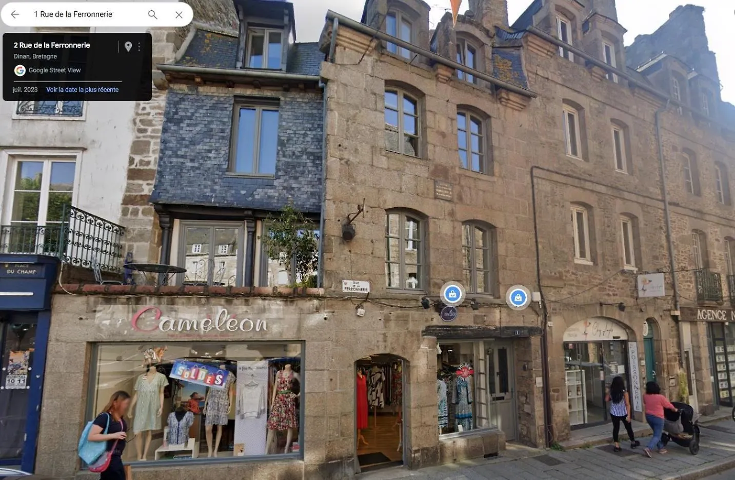 Le Duclos, Appartement Rez-De-Jardin Dinan Centre